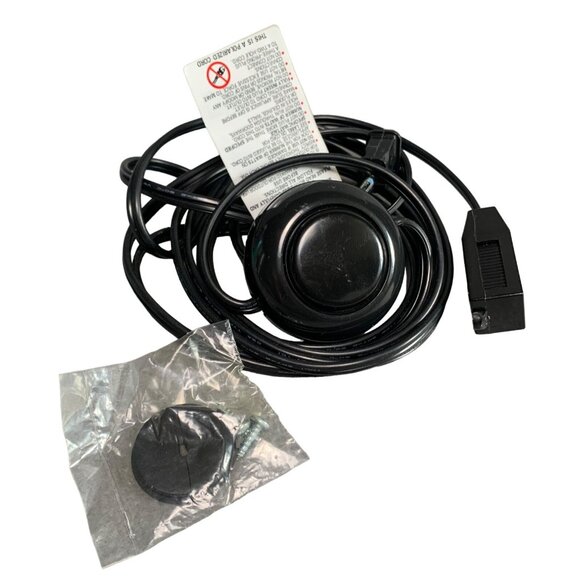 Foot Switch Inline Cord with 2 Prong Plug & Assembly Parts - Easy Control for La - Picture 1 of 6